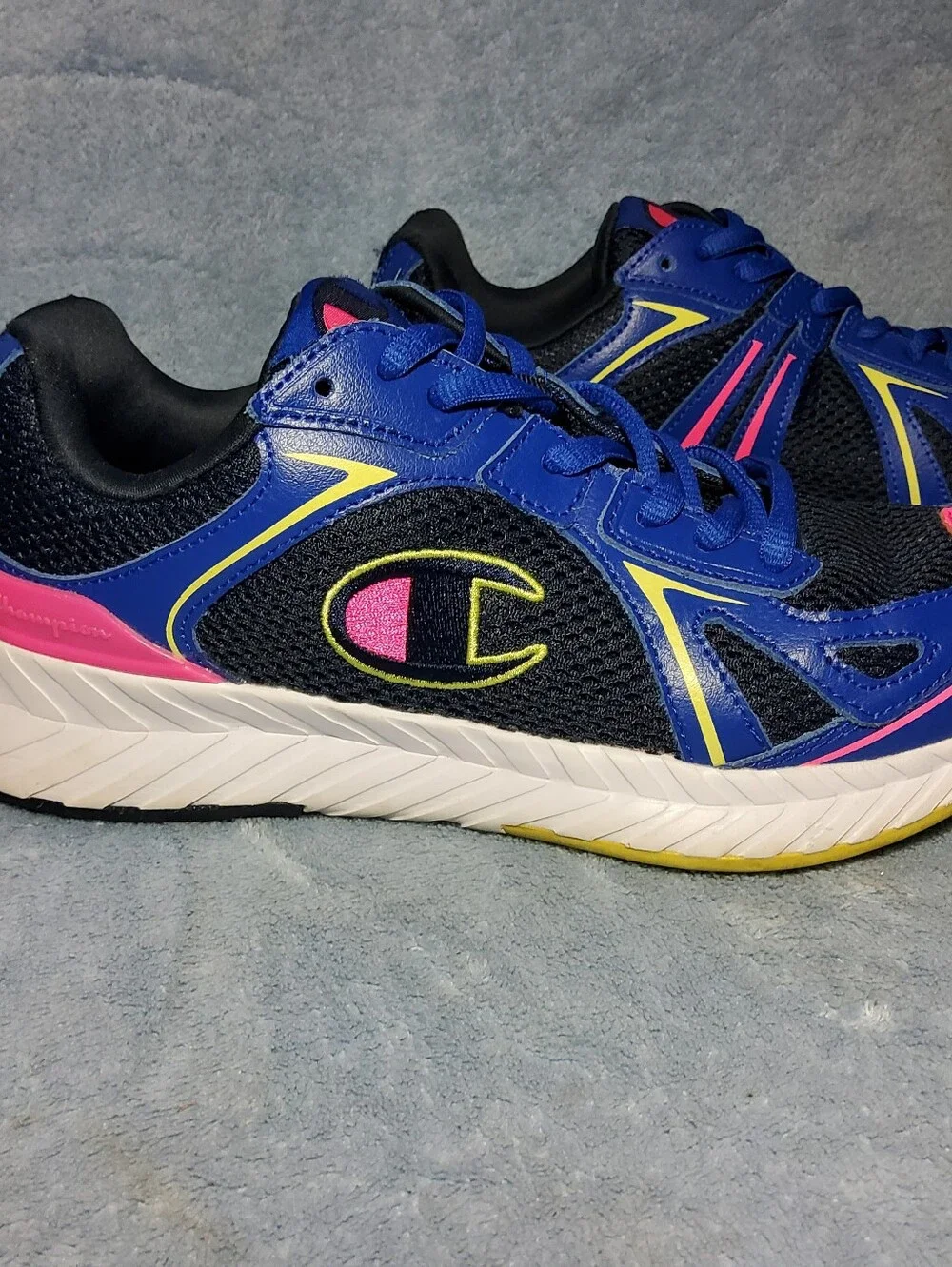 Champion SRS Approach Women's Size 6.5 W Blue Pink Running Shoes Sneakers Mesh